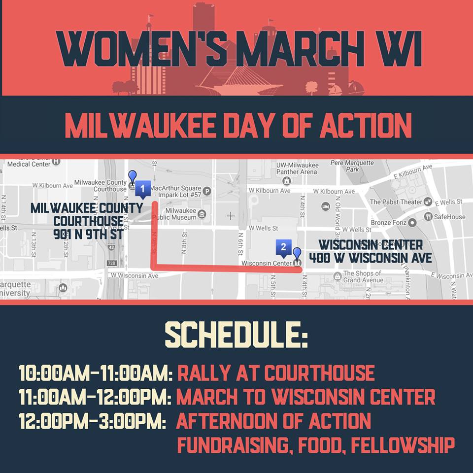 Women's March schedule