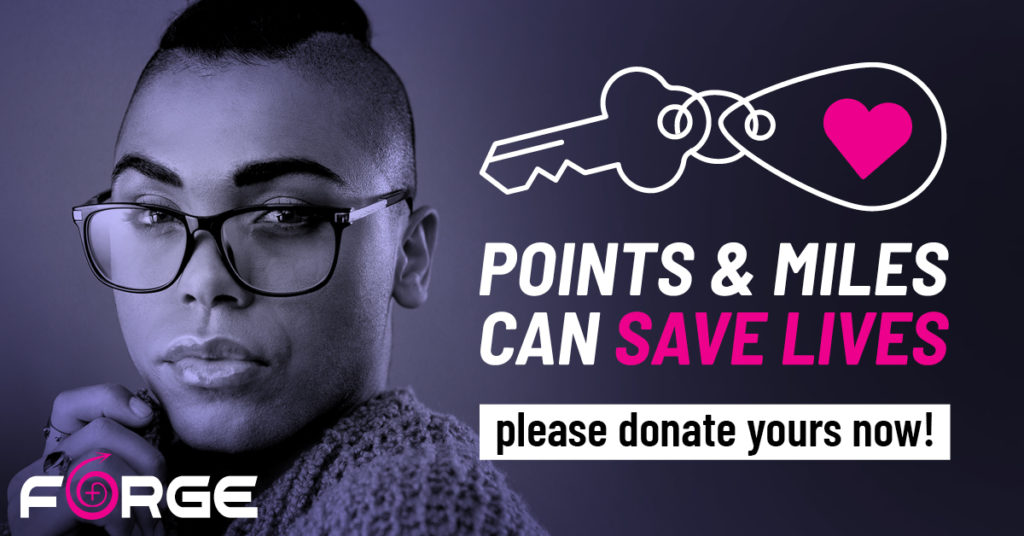 Donate your loyalty points and miles to help survivors shelter-in-place safely