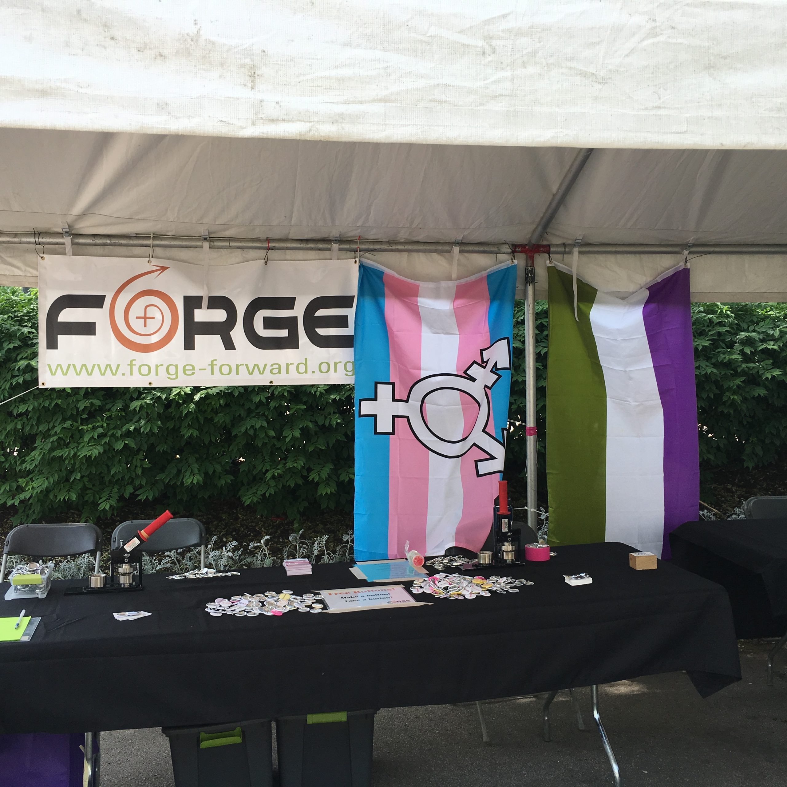 Pride booth 2017