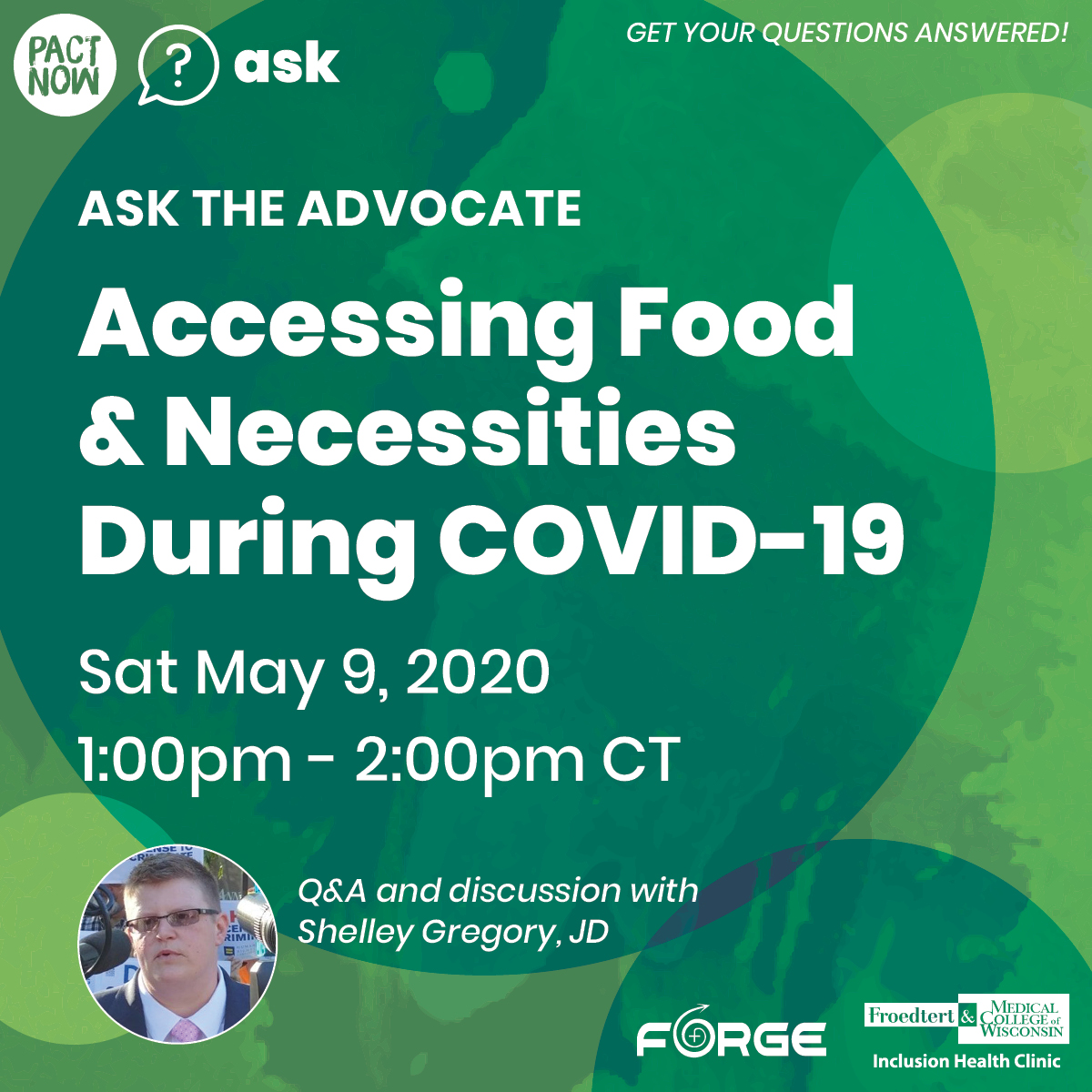 Accessing Food and Other Basic Needs During COVID-19 - FORGE Wisconsin